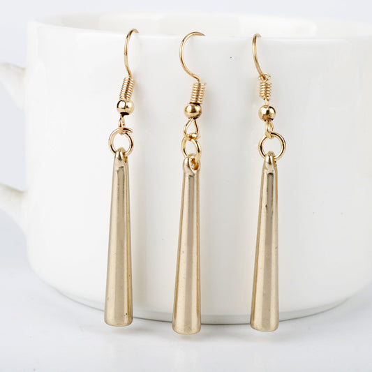 Anime One Piece Gold Ear Hook Earrings