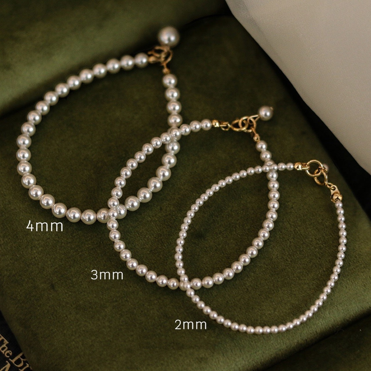 Circle Pearl Gilded Refined Simple Fashion Bracelets