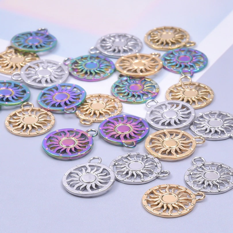 Sun Parts Handmade Ornament Vacuum Plating Necklaces