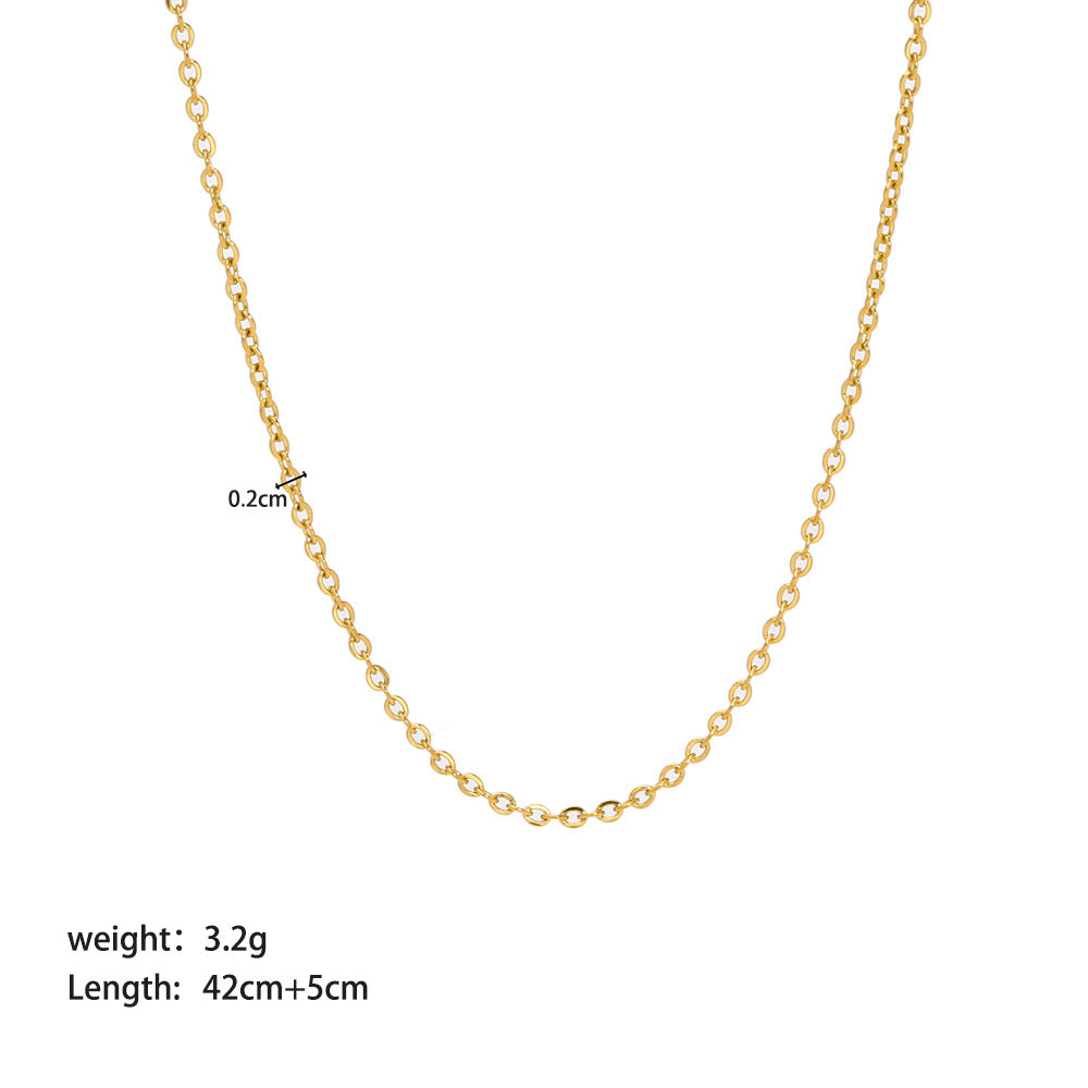 Hop Cuban Link Chain Punk Twist Necklaces