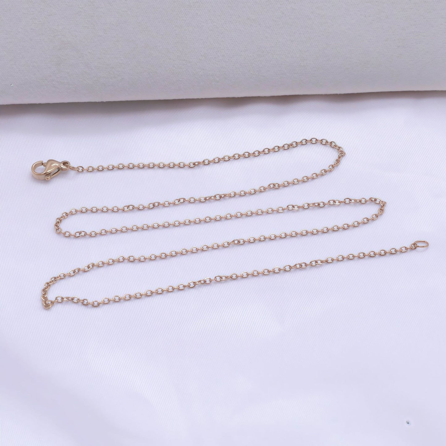 Korean Style Simple Cross Chain Clavicle Unisex Vacuum Necklaces