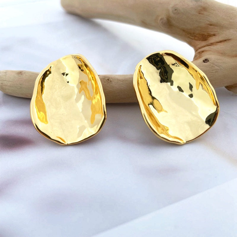 Springtide Personality Versatile Geometric Irregular Shape Earrings