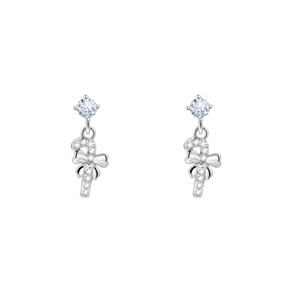 Steel Gold Ear Bone Piercing Jewelry Earrings