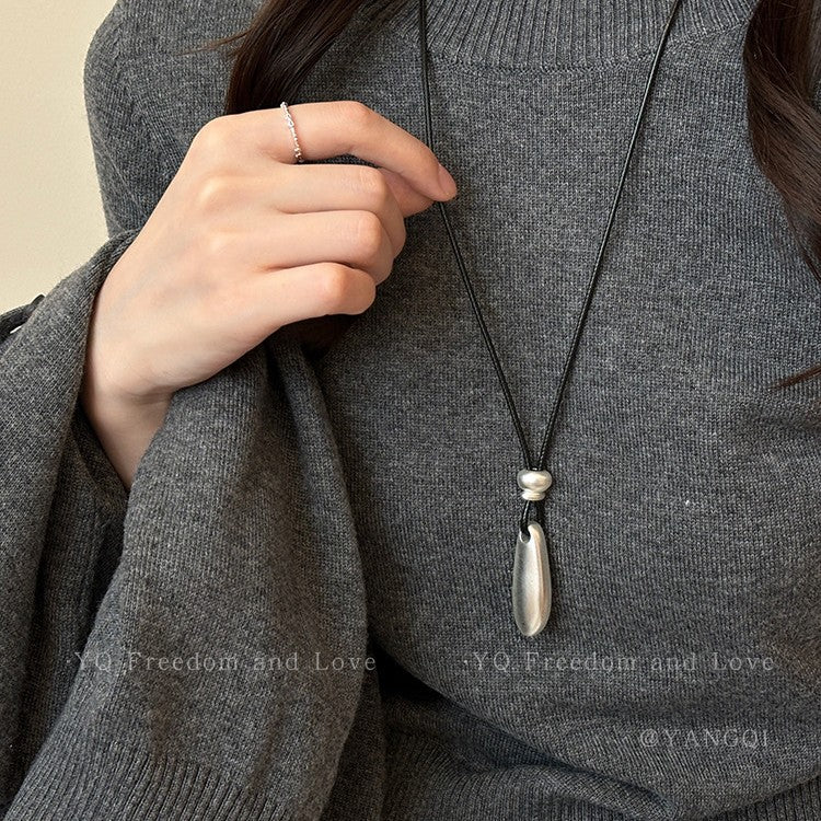 Women's Niche Minimalist Water Drop High-grade Halter Necklace