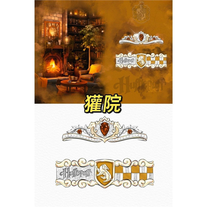 Glamorous Classic Harry Potter College Couple Rings