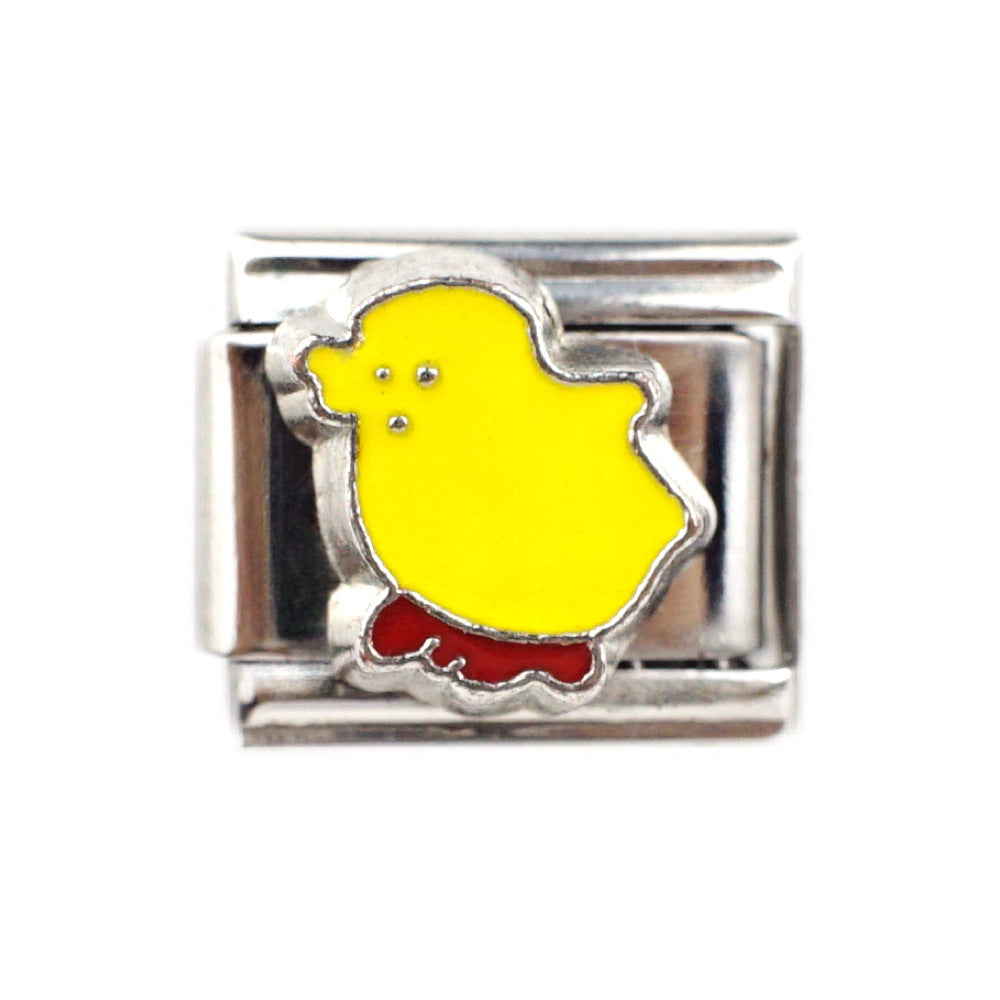 Elastic Module Creative Small Yellow Duck Bracelets