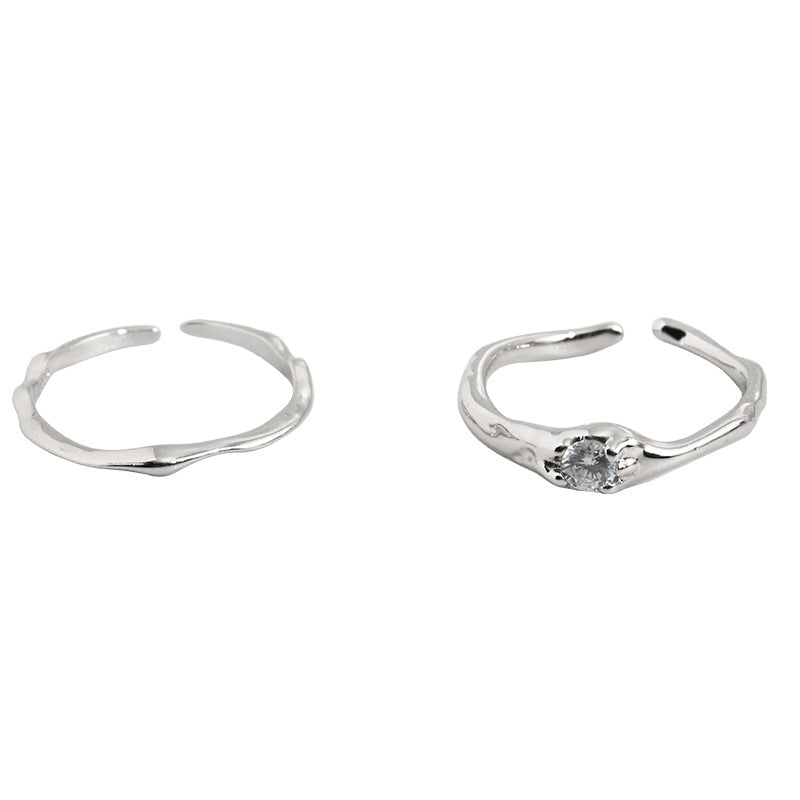 Women's Affordable Luxury Fashion Personalized Cold Style Rings