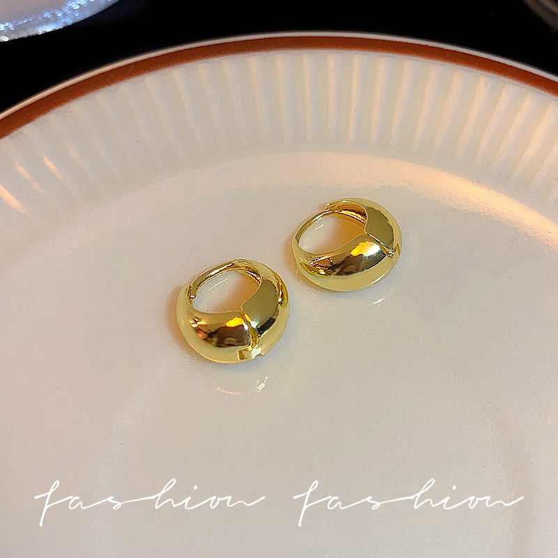 Drop Simple Ear Clip Female Korean Earrings