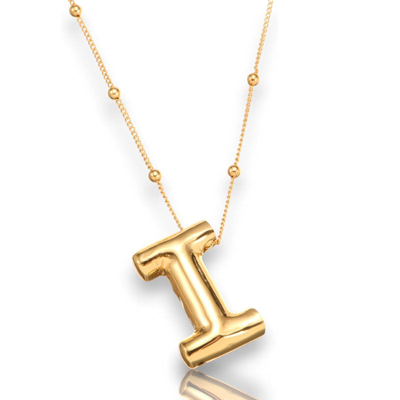 Glossy Letter Copper Popular Accessory Exquisite Necklaces