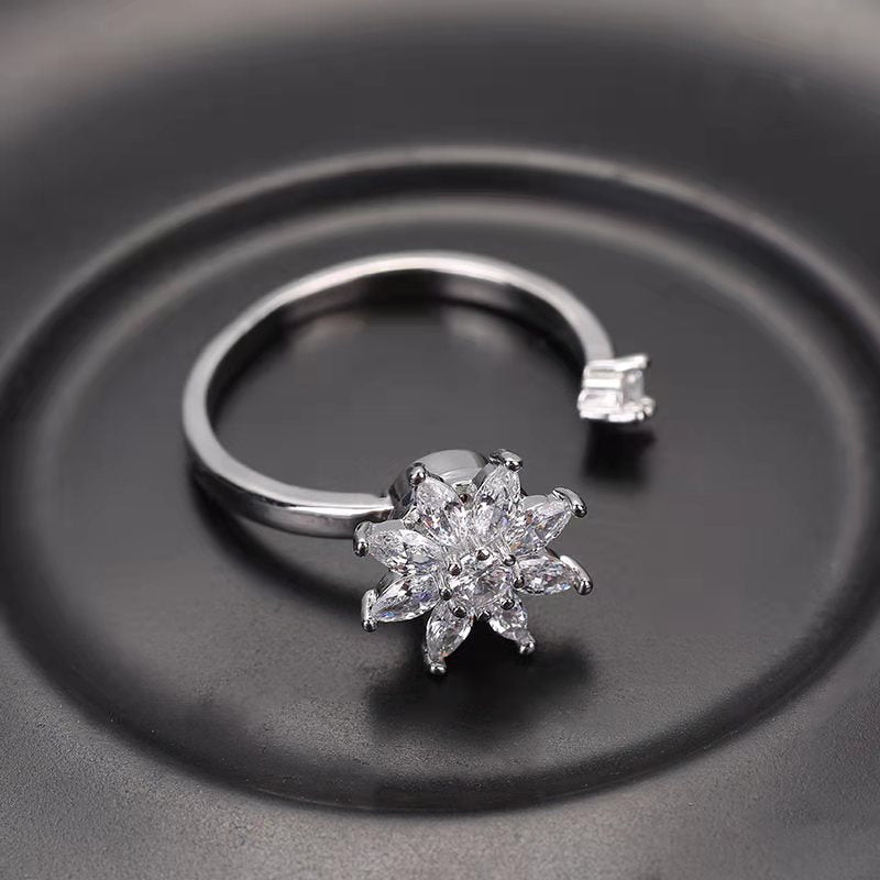 Light Luxury Minority Design High Texture Rings