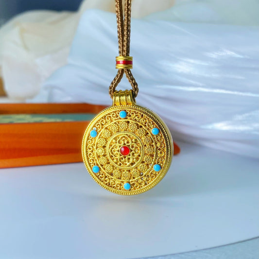 Gold Shop High Color Preserving Ancient Pendants