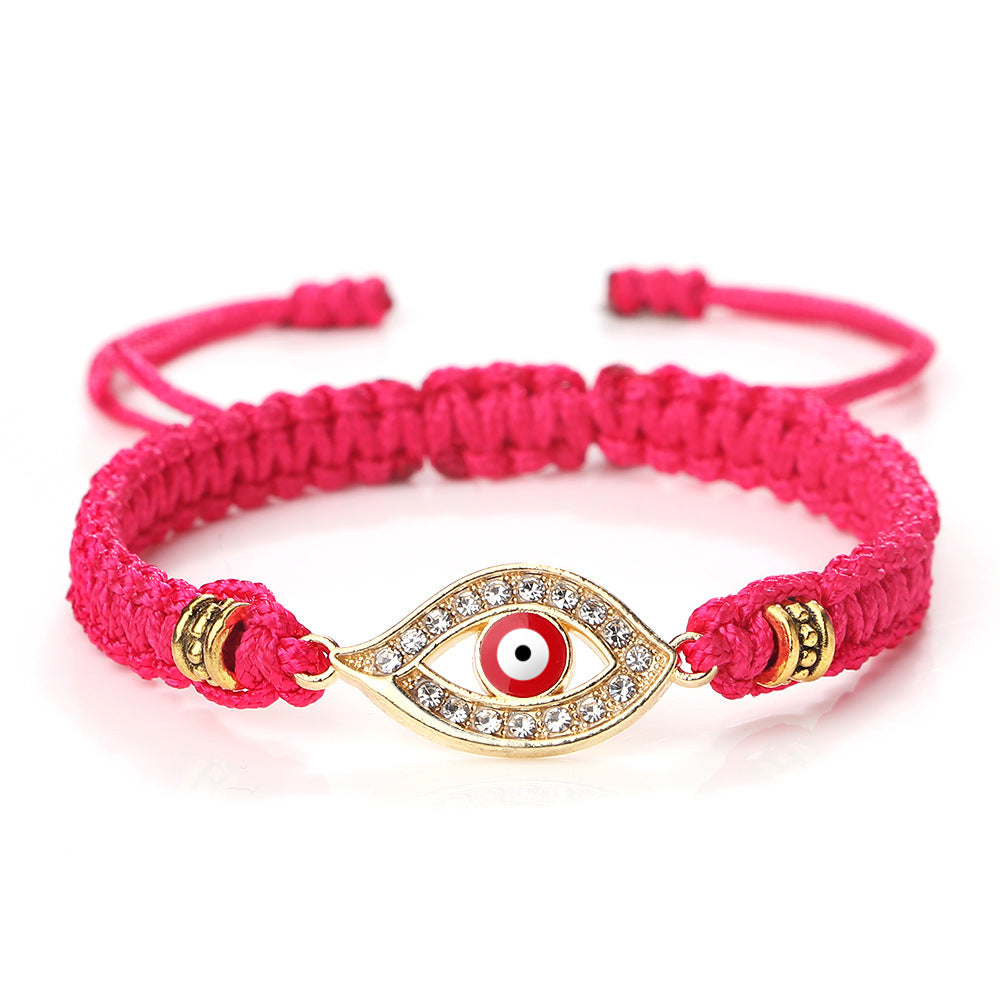 Devil's Eye Starry Eyes Woven Couple Bracelet