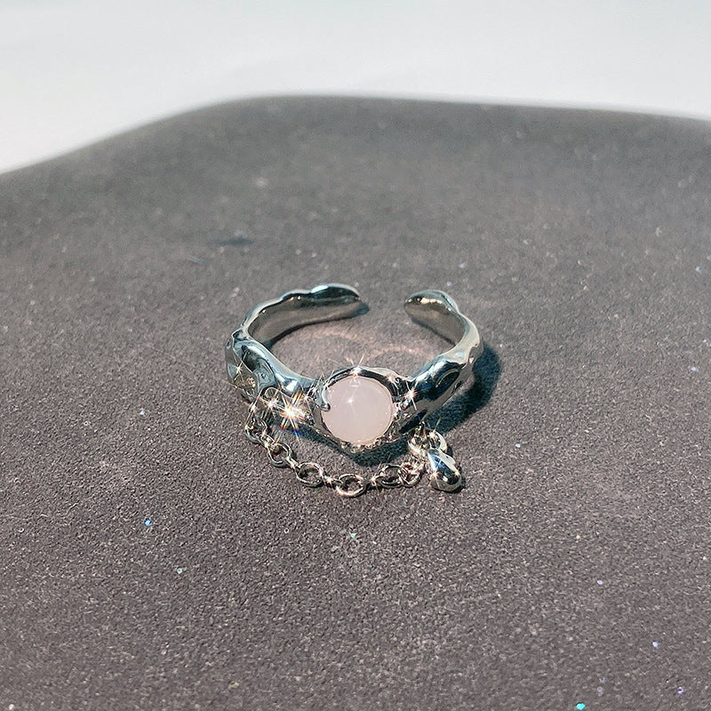 High Sense Niche Design Cold Wind Cross Rings