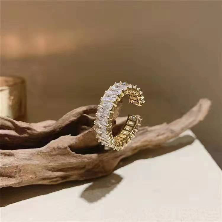 Open Adjustable Size Female Retro Personalized Rings