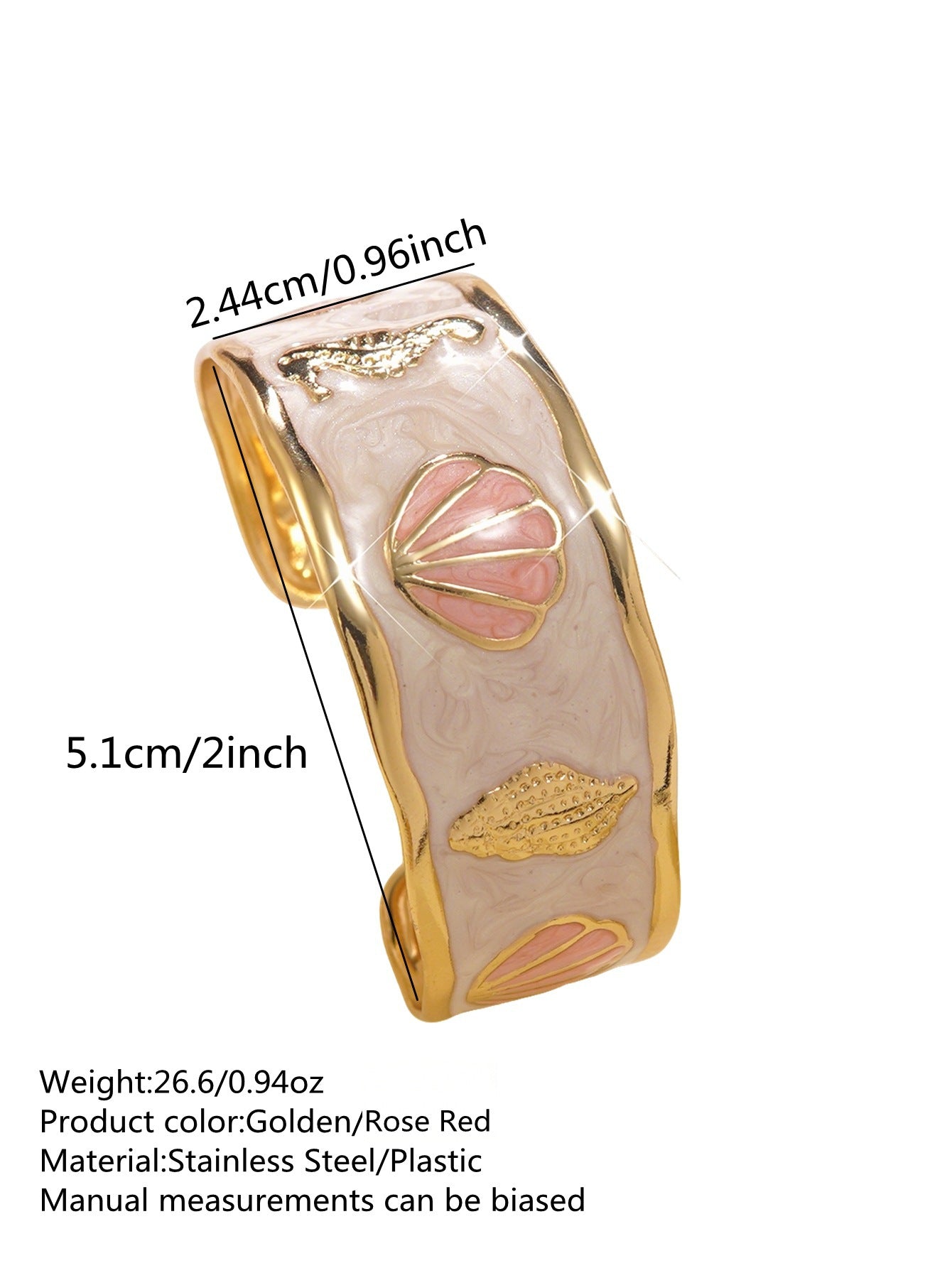Steel Oil Dripping Cherry Special Interest Light Luxury Flowers Openings Bracelet