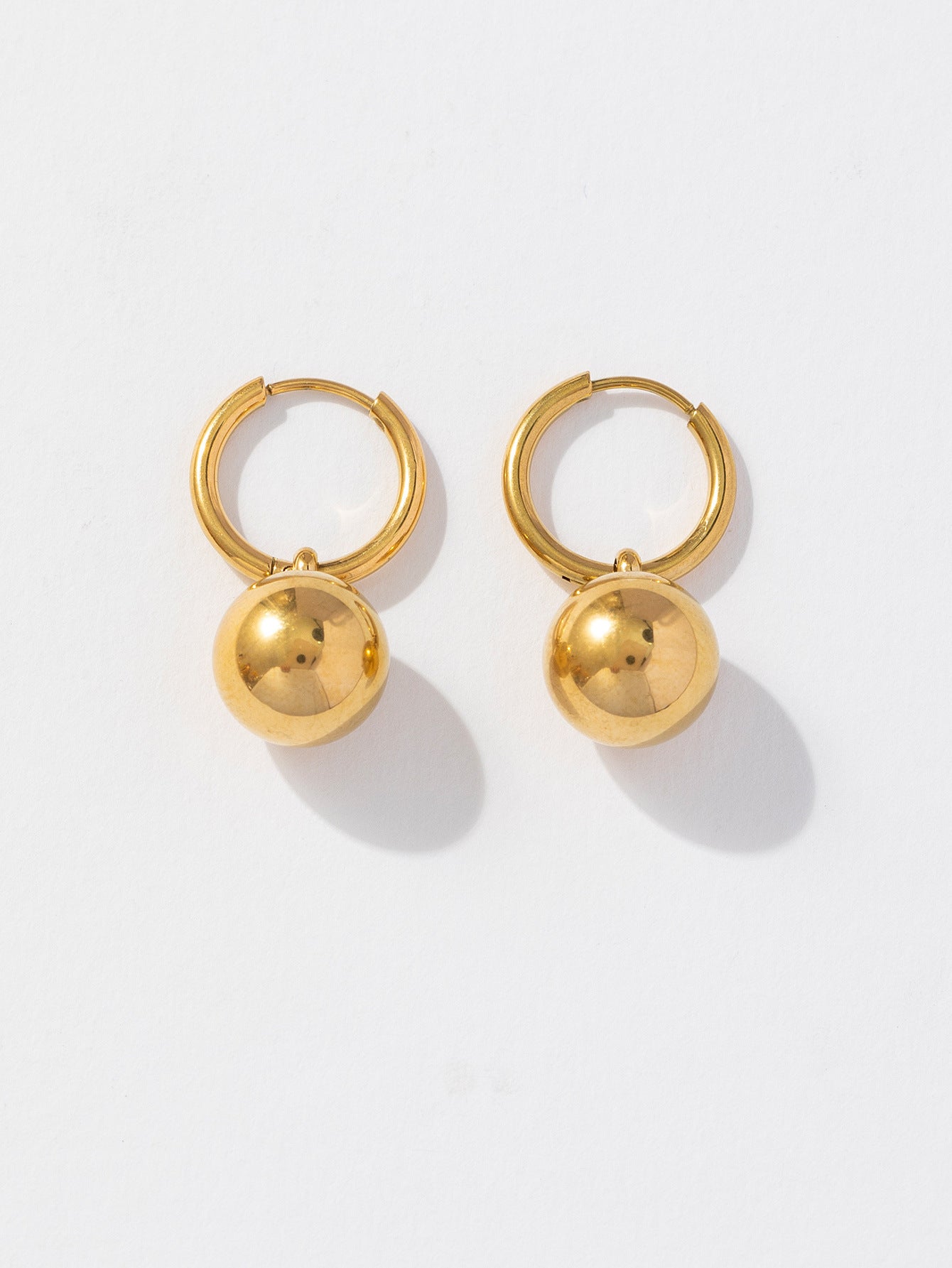 Cold Ball Titanium Steel Simple Minority Jewelry Set