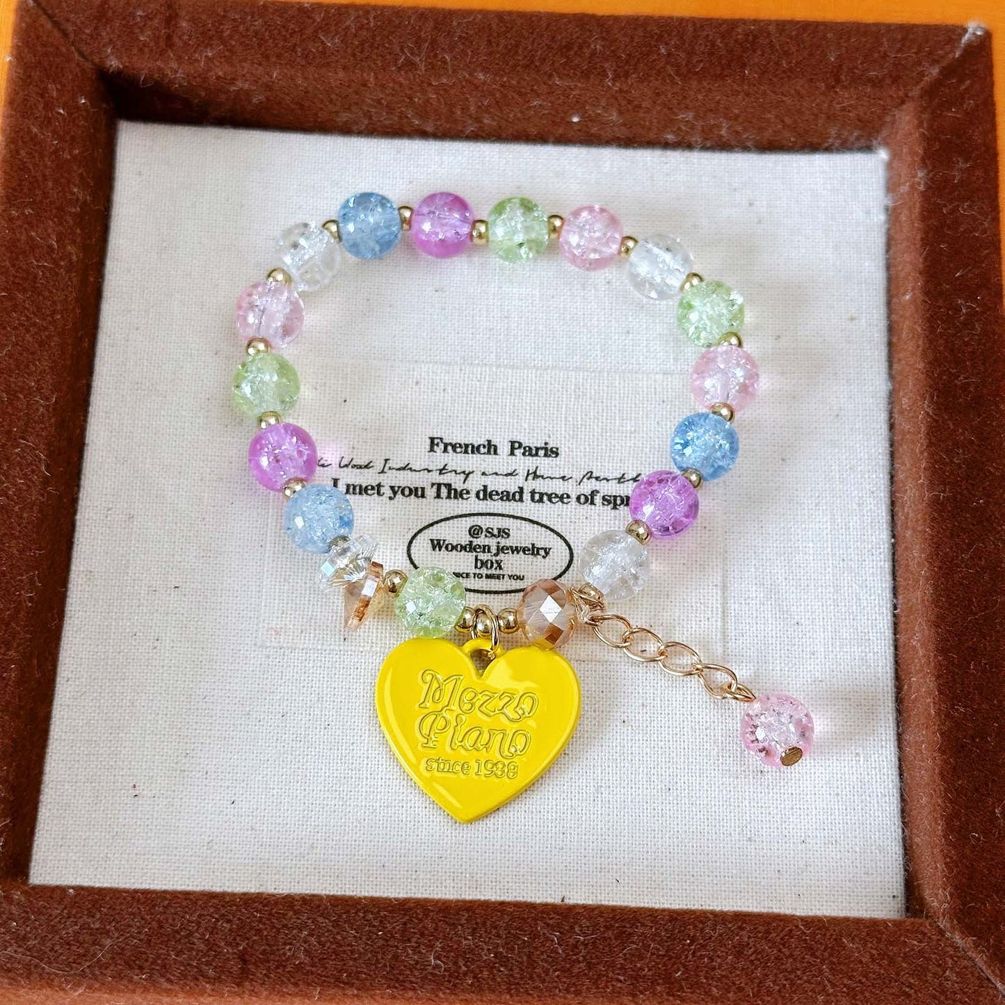 Korean Princess Female Hot Flower Beaded Bracelets