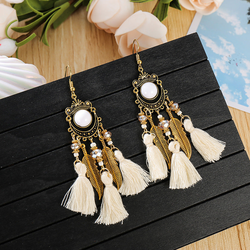 Spot Drill Vintage Alloy Your Daisy Earrings