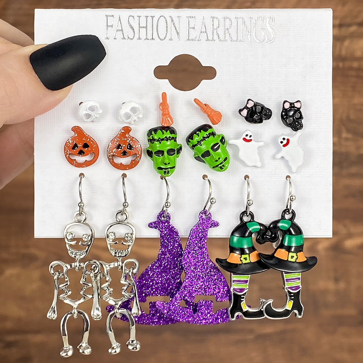 Halloween Suit Female Niche Affordable Luxury Earrings