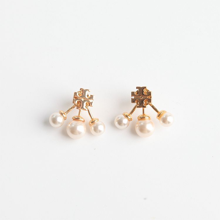 Fashion Ornament Artificial Pearl Crystal Front Rings