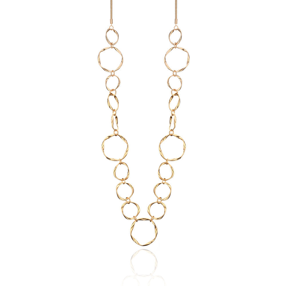 Personalized Geometric Creative Alloy Hollow Ear Jewelry Set