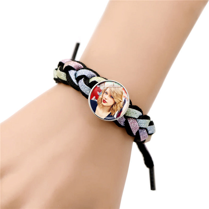 Taylor Swift Woven Mildew Pop Music Bracelets