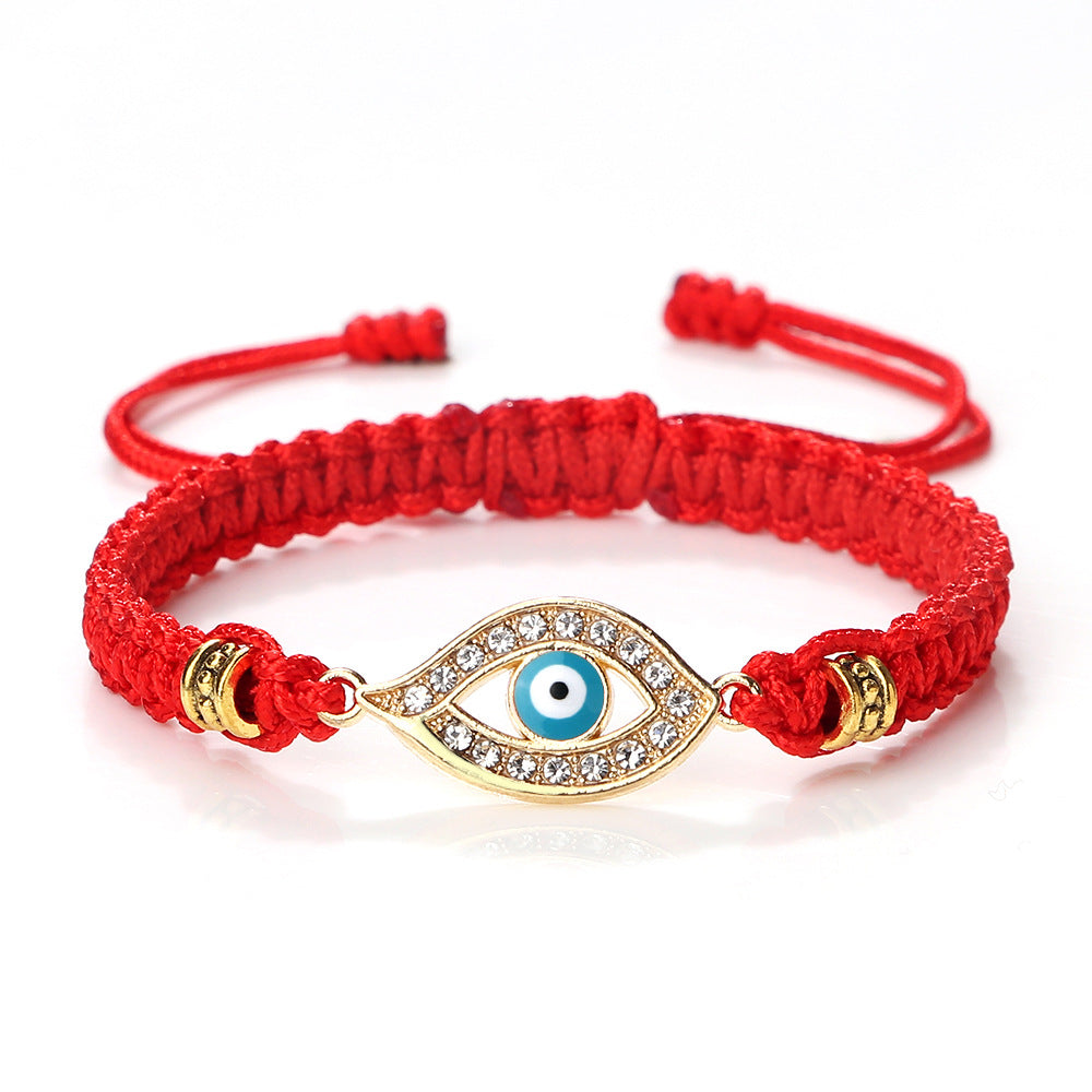 Devil's Eye Starry Eyes Woven Couple Bracelet