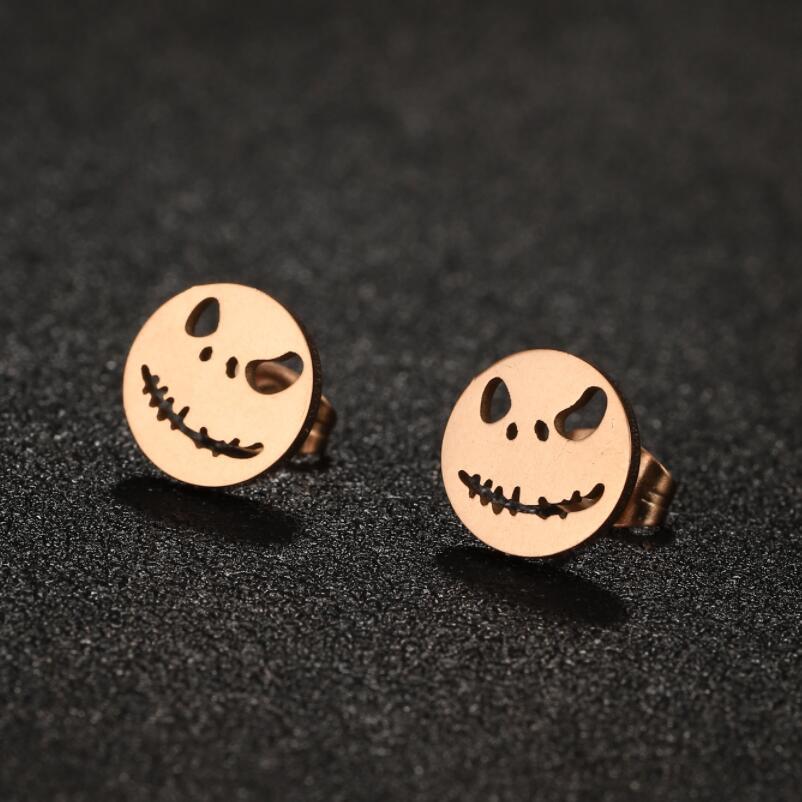 Stainless Steel Cartoon Smiley Face Accessories Rings