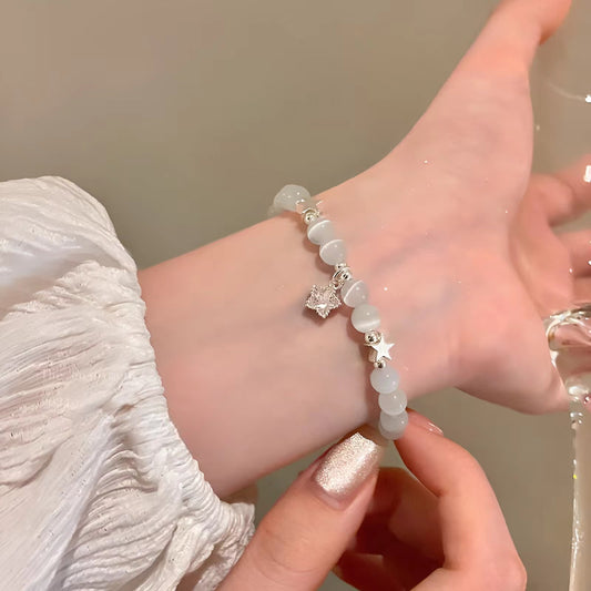 Women's Opal Beaded For Special Interest Light Luxury High-grade Bracelets