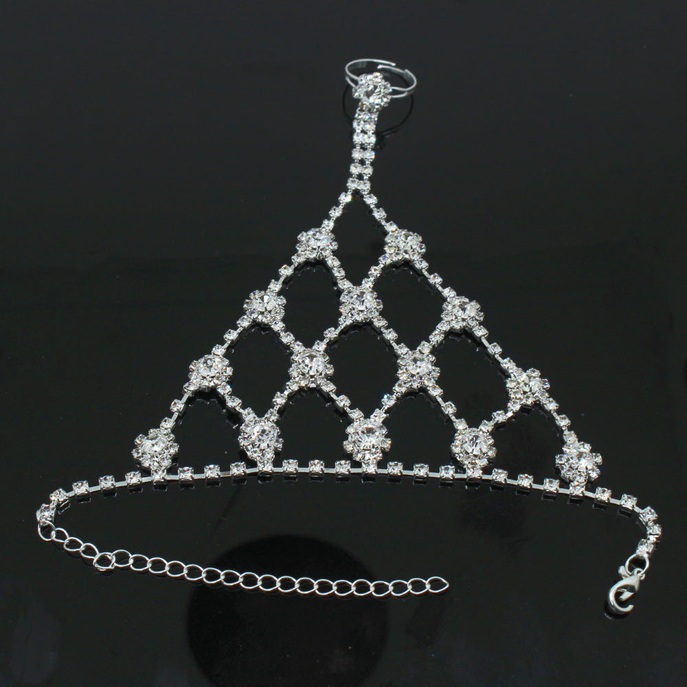 Women's Delicate Rhinestone Luxury Shiny Full Diamond Bracelets