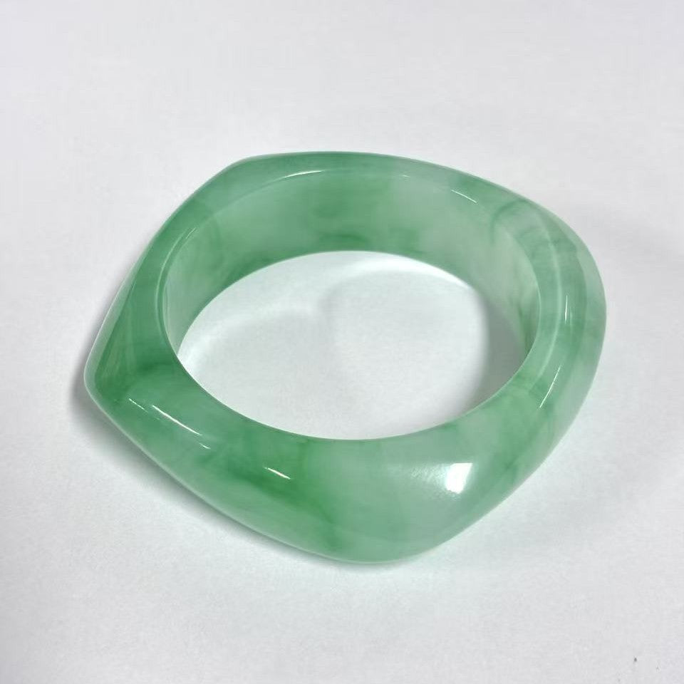 Women's Irregular Blooming Resin Curved Girlfriends Rings