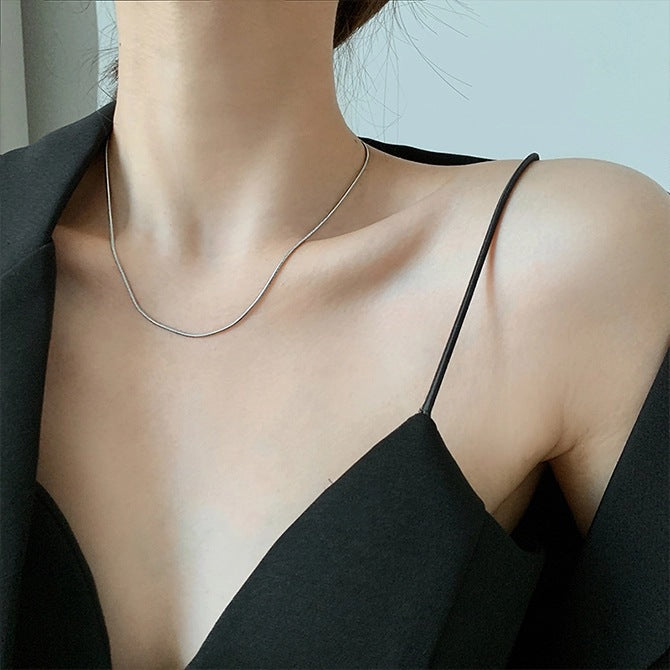 Women's Style Sier Fashion Simplicity Retro Elegant Necklaces