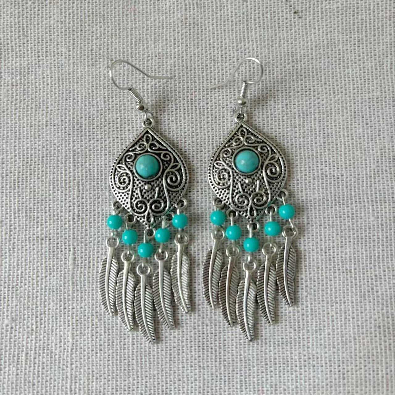 Style Vintage Fashion Bohemian Long Tassel Earrings
