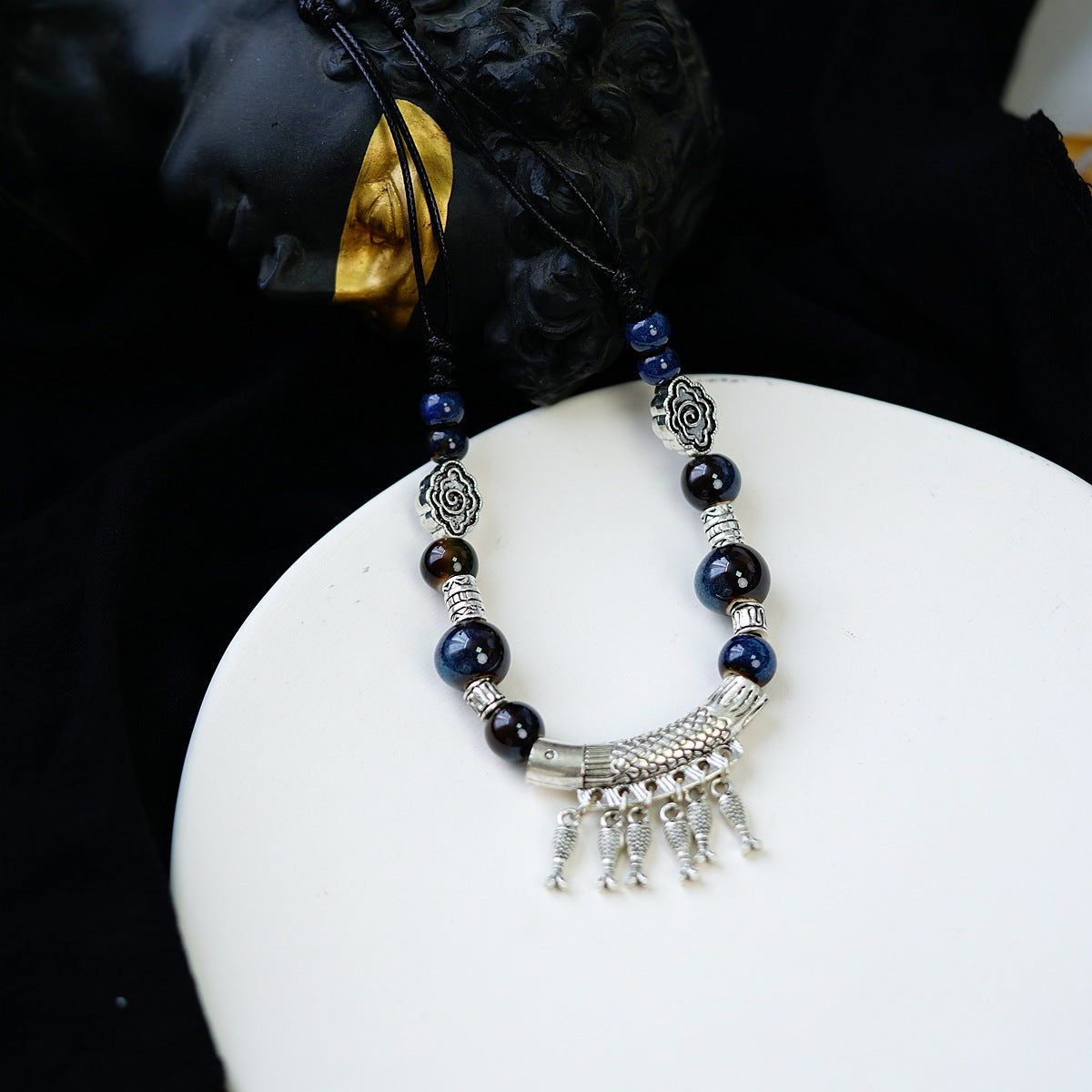 Style Personality Plenty Of Fish Ceramic Female Necklaces