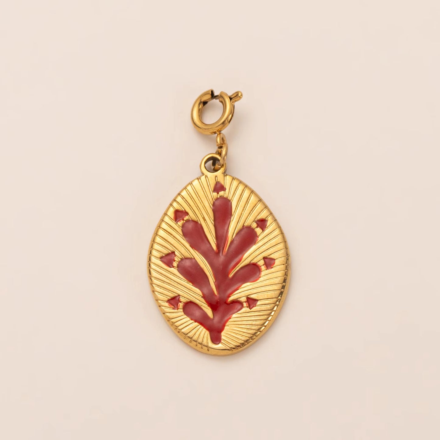 Stainless Steel Ocean Series Parts Furnace Vacuum Plating Gold Pendants