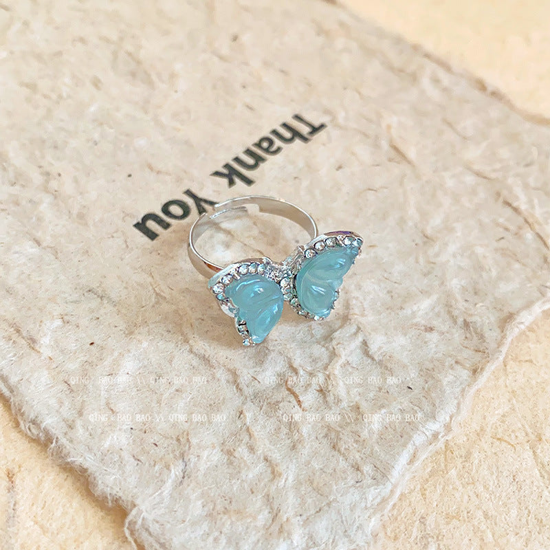 Niche Design Female Temperament Wild Personality Rings