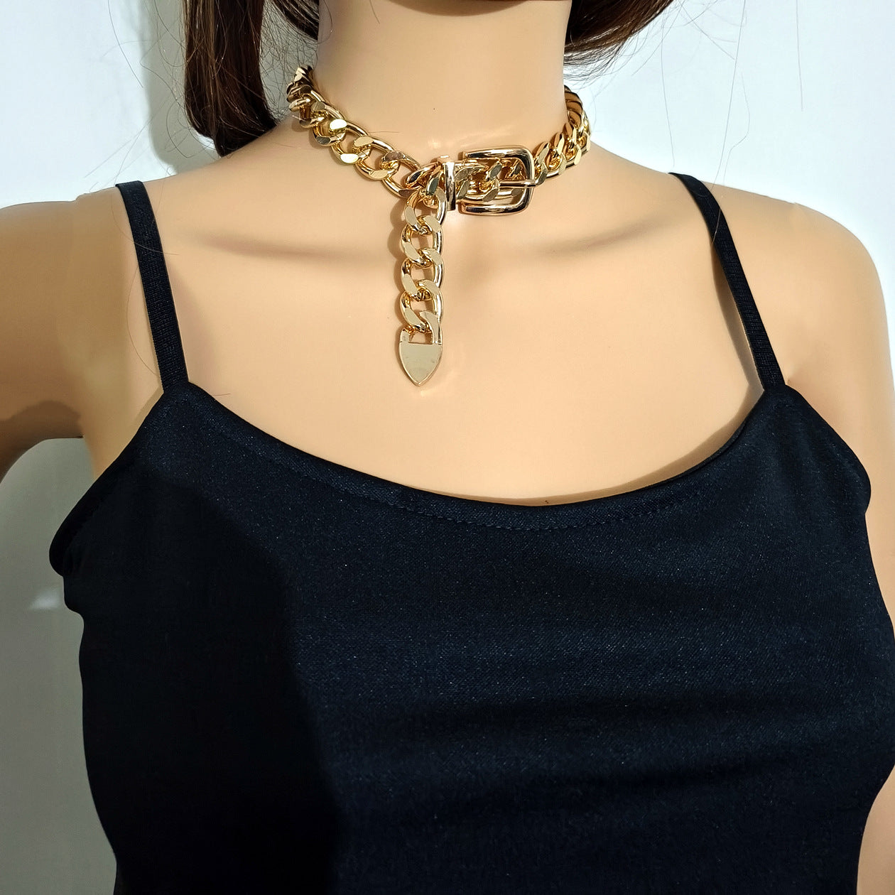 Women's Chain Single Layer Clavicle Fashion Punk Necklaces