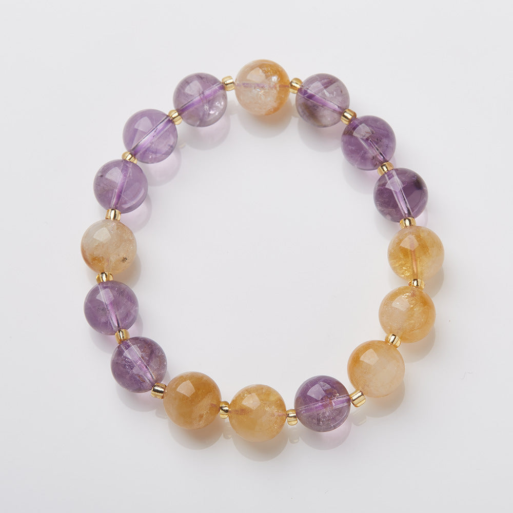 Fire Lucky Female Amethyst Ghost Design Bracelets