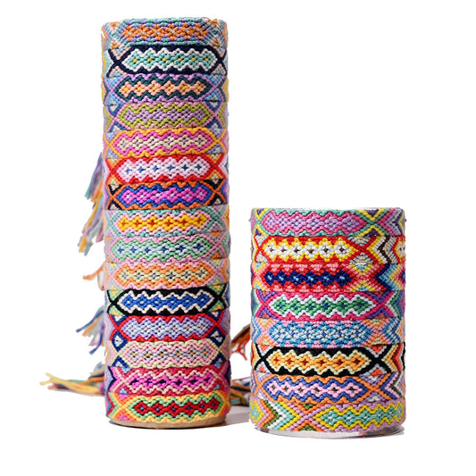 Stepped Into Nepal Ethnic Style Hand-knitted Bracelets
