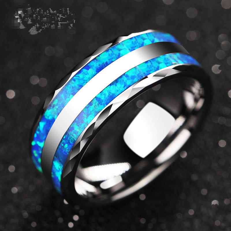 Selling Fashion Double Bevel Cutting Sticker Ring