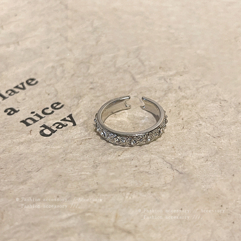 Niche Design Female Temperament Wild Personality Rings