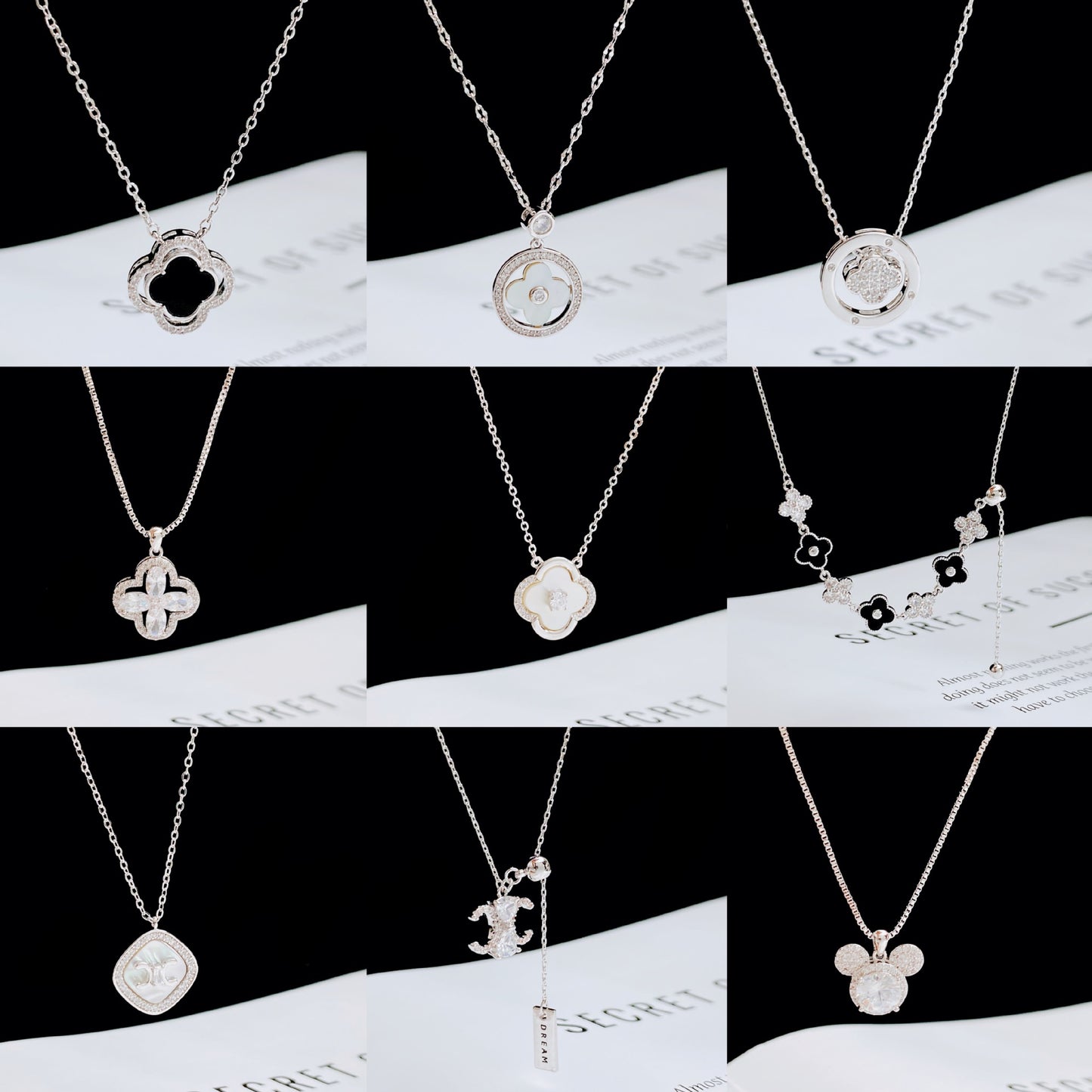 Flower Fashionable Simple Exquisite Commuter High-grade Necklace