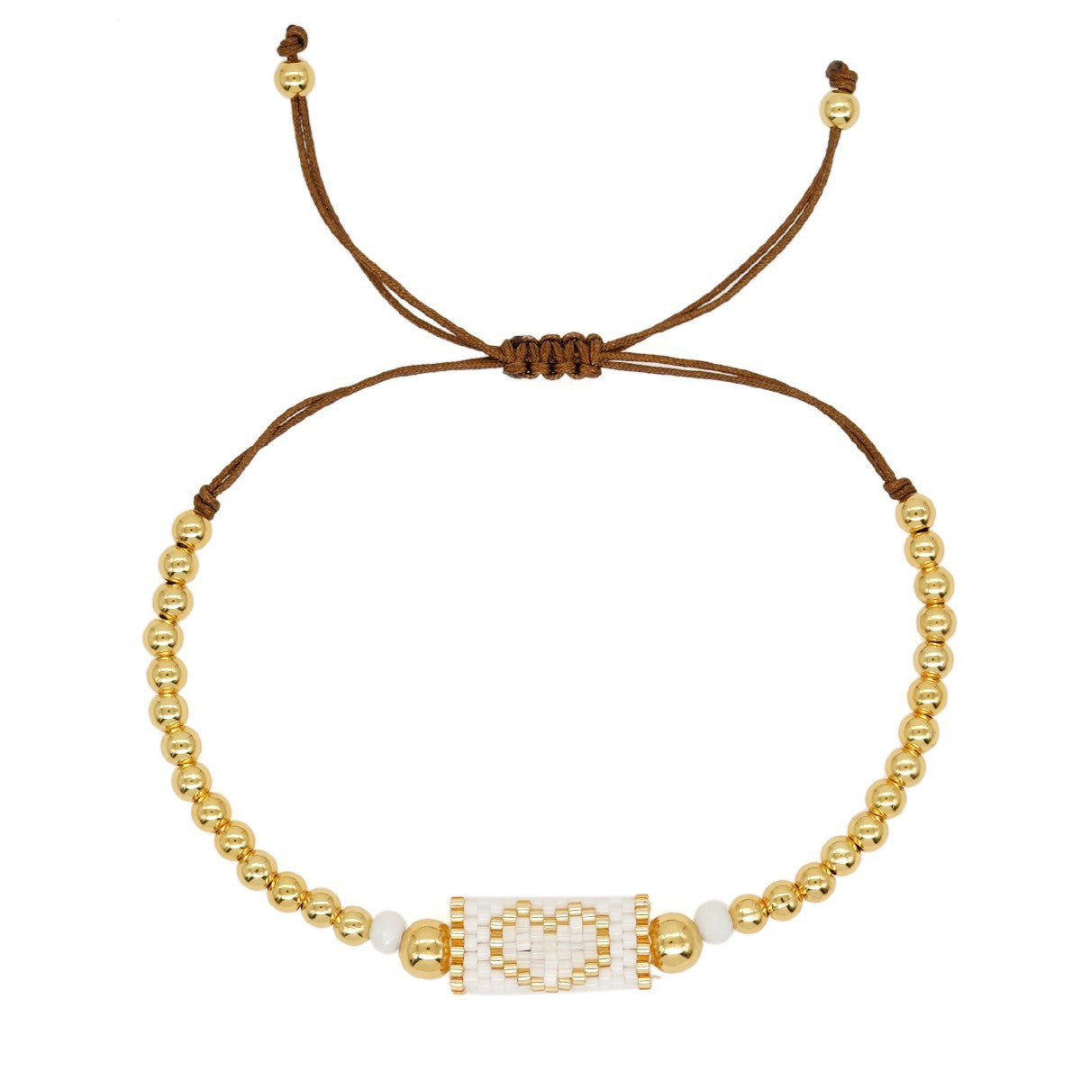 Bohemian Style Colorful Small Bead Beads Light Luxury Bracelet