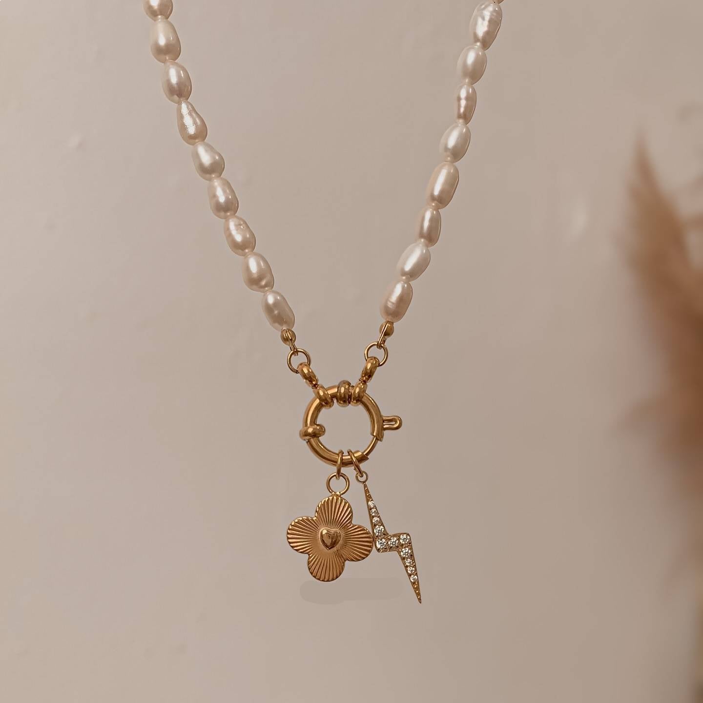 Everyday Fashion Daily Necessities Series Vacuum Electroplating Gold Protection In Necklace