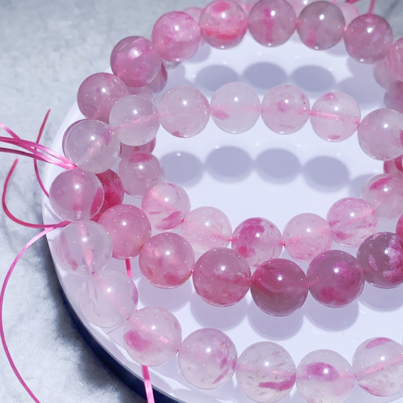 Floating The Dance Of Cherry Blossoms Rose Stone Pink Bracelet