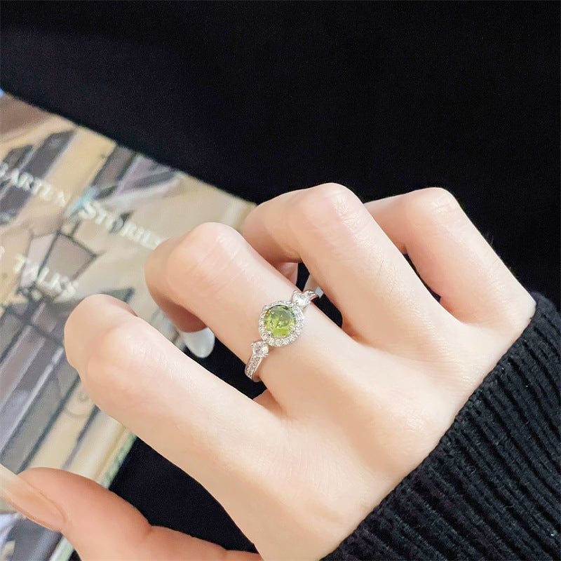 Women's For Design Colored Gems Luxury High Rings