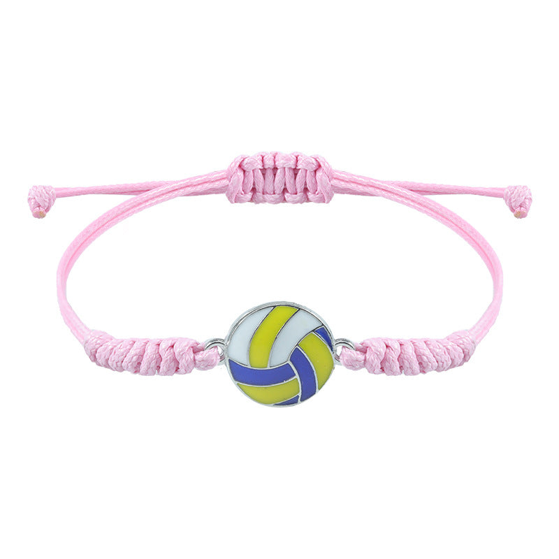 Baseball Football Softball Volleyball Rugby Resin Bracelets