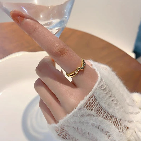 Finger Female Design Gold Fashion Unique Rings