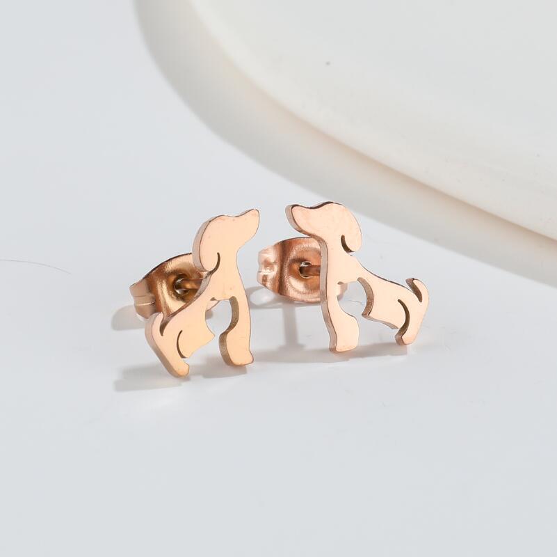 Stainless Steel Zodiac Animal Fashion Pig Rings