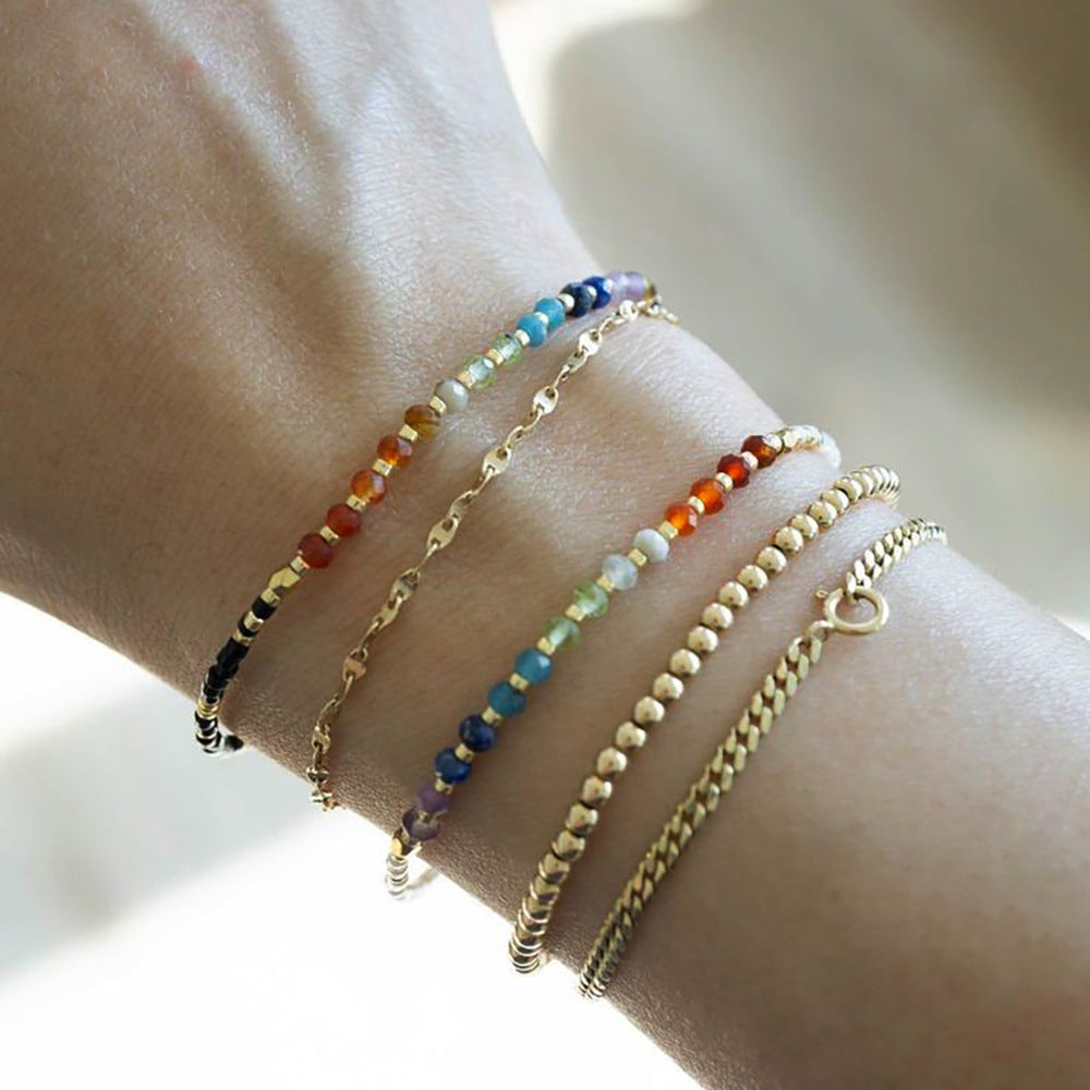 Women's Niche Hand-woven Small Beads Ite String Bracelets